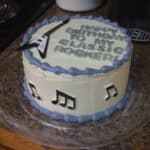 Classic Rocker Birthday Cake