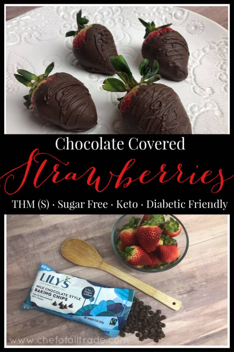 Sugar Free Chocolate Covered Strawberries Keto