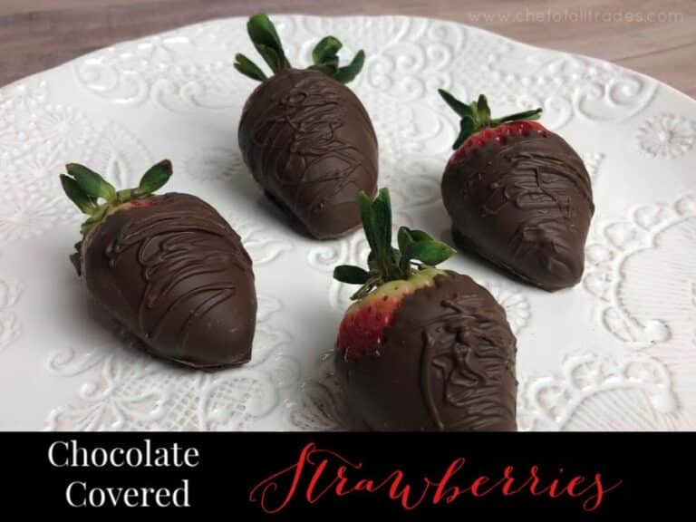 Sugar Free Chocolate Covered Strawberries Keto