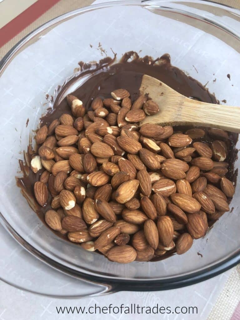 Sugar Free Chocolate Covered Almonds - Chef of All Trades