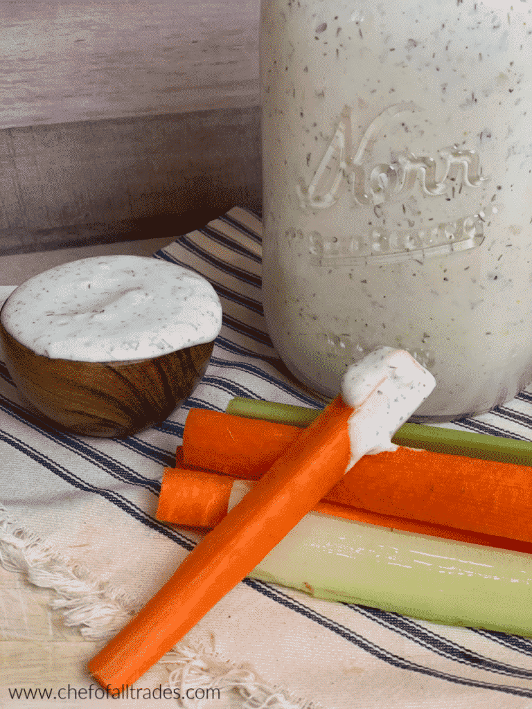 Creamy Dill Ranch Dressing Chef of All Trades Dressing & Dips