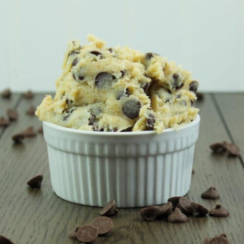 Edible Chocolate Chip Cookie Dough - With Gentle Sweet & Baking Blend