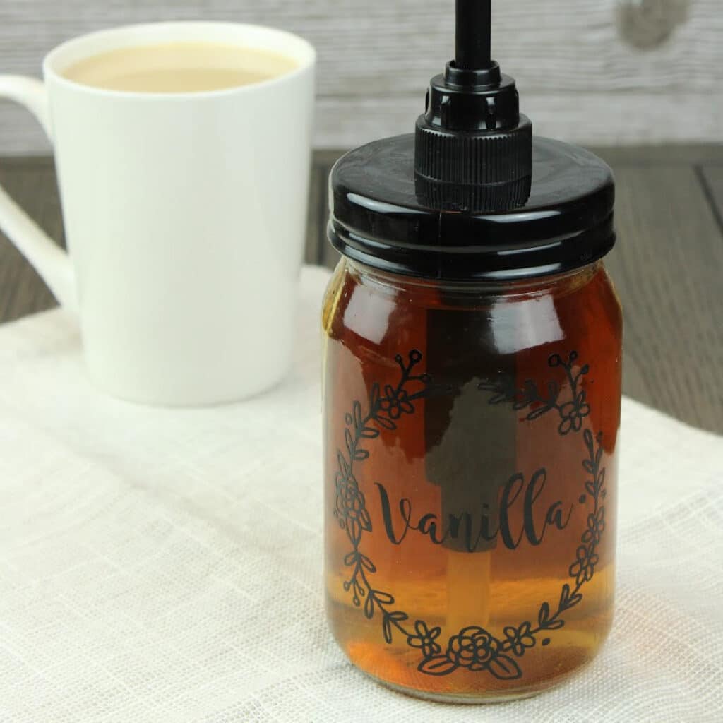 Vanilla Coffee Syrup (SugarFree) Uses Gentle Sweet