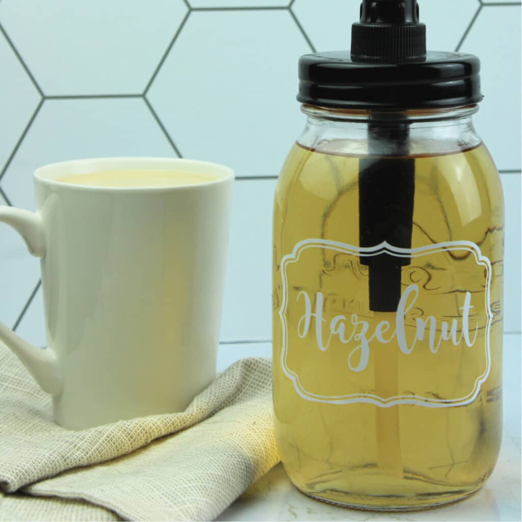 Sugar Free Hazelnut Coffee Syrup Uses Gentle Sweet